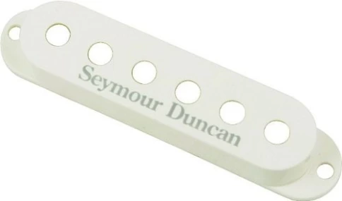 Крышка звукоснимателя Seymour Duncan 11800-01-W S-Cover White Logo фото 1