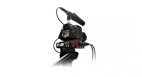 Tascam DR-701D 6-канальный портативный аудиорекордер для DSLR камер фото 7