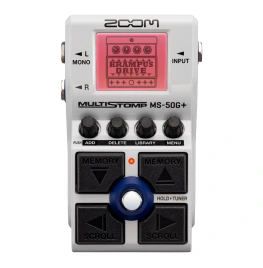 Zoom MS-50G+ педаль мультиэффектов для электрогитары/Drives, Delays, Reverbs and More