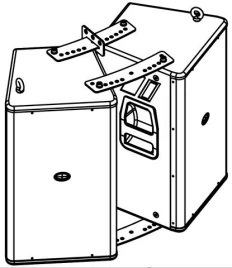 DAS Audio AXA-2RF12 Комплект кластера