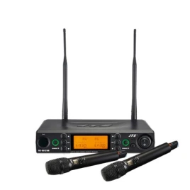 JTS RU-8012DB/RU-850LTH Радиосистема UHF двухканальная с ручными передатчиками