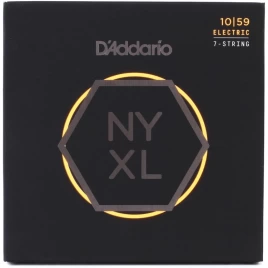Струны для 7-струнной электрогитары D'addario NYXL1059 10-59