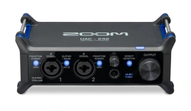 Zoom UAC-232 - двухканальный аудиоинтерфейс с поддержкой 32 bit Float