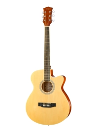 GA-H10-N Акустическая гитара, с вырезом, цвет натуральный, Smiger