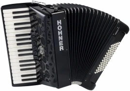 HOHNER Amica Forte III 72 black - Аккордеон 3/4
