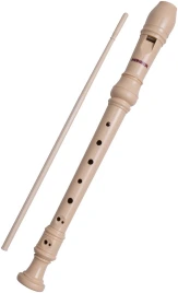 HOHNER 9319 Блокфлейта сопрано, барочная система, пластиковый корпус, 3...