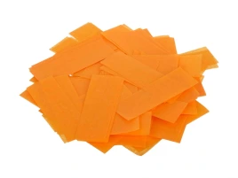FTPCO Конфетти из специализированной бумаги (тишью) 17х55мм, оранжевый, упаковка 1 кг, LFocus