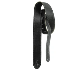 Perri's BM2DS-6699 - Ремень для гитары, двусторонний, Серия REVERISBLE, Материал: итальянская кожа, Рисунок: отсутствует, Цвет: чёрный/серый, Ширина р