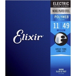 Струны для электрогитары Elixir 12100 11-49