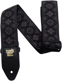 ERNIE BALL 4093 Jacquard Regal Black - Ремень для гитары