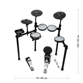 Электронная ударная установка ROCKDALE Thunder Mesh PRO 2
