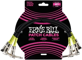 ERNIE BALL 6075, 30см - Инструментальный кабель