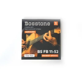 Bosstone BS FB11-52 Комплект из 6-ти струн для акустической гитары