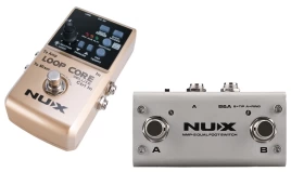 Комплект Педаль эффектов + ножной переключатель Nux Cherub Loop-Core-Deluxe-Bundle