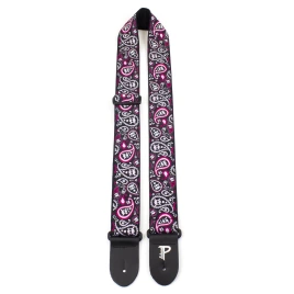 Perri's TWS-6801 - Ремень для гитары, Серия: JACQUARD, Материал: жаккард, Рисунок: огурцы, Ширина ремня: 5 см, Длина: 99 - 147 см