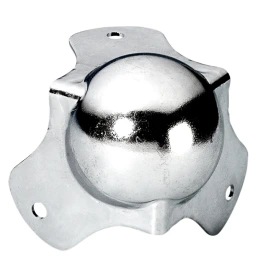 ADAM HALL 4120 - уголок металлический трехсторонний, 51х51 мм