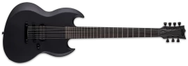 Электрогитара ESP LTD VIPER-7 BARITONE BLACK METAL Black Satin