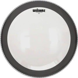 WILLIAMS W1SC-7MIL-16 Single Ply Clear Silent Circle Series 16" пластик для тома