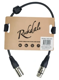 Микрофонный кабель ROCKDALE MC001-50CM (0,5м)