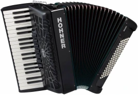 HOHNER Bravo III 96 black - Аккордеон 7/8