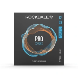 Струны для акустической гитары ROCKDALE PRO 12-53 Phosphor Bronze Heavy