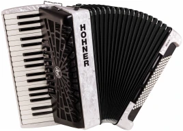 HOHNER Bravo III 96 white - Аккордеон 7/8