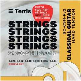 TERRIS SC-CSH-Pack/2 - Струны для классической гитары
