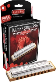 HOHNER Marine Band 1896/20 A harm minor - Губная гармоника диатоническая