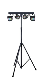 PL-31C Комплект светодиодных прожекторов на стойке, RGBW, 60Вт, LFocus