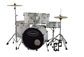 JW225-TF-WH Барабанная установка (2 коробки), белая, TJW