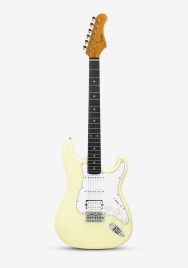 L-G1M-H-VW Электрогитара, белая, Smiger