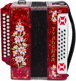 ТУЛЬСКАЯ ГАРМОНЬ Г-21 RD - Гармонь 3-голосная