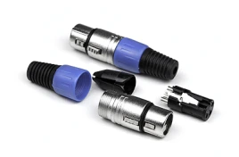 INVOTONE XLR3F100 - разъём XLR 3Р кабельный, мама, корпус металл/ пластик