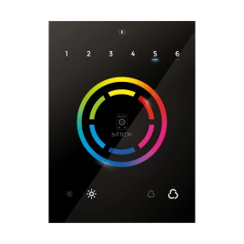 NICOLAUDIE ARCHITECTURAL STICK-CW4 - настенный сенсорный DMX контроллер 1024 канала, 36 сцен, 1 зона