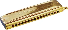 HOHNER Super 64C 7583/64 C gold - Губная гармоника хроматическая