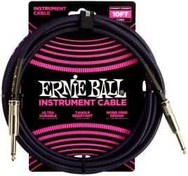 ERNIE BALL 6393, 3.05м - Инструментальный кабель