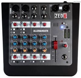 Микшерный пульт ALLEN&HEATH ZED-6