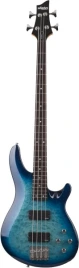 Schecter C-4 Plus Ocean Blue Burst Бас гитара электрическая
