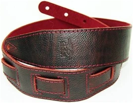 FIDEL FL60005L21L Бордо / красн. нитка - Ремень для гитары