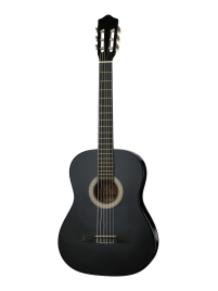 GP-C40-39-BK Классическая гитара 4/4, черная, Grape