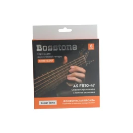 Bosstone AS B10-47 Струны для акустической гитары бронза 80/20 в вакуумной упаковке