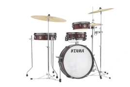 Ударная установка TAMA LJK48PBN-BWW Club-JAM Pancake Drum Kit w/ Black Nickel Shell Hardware