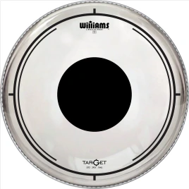WILLIAMS DT2-7MIL-16 Double Ply Clear Oil Target Dot Series 16" пластик для тома