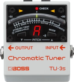 Педаль тюнер BOSS TU-3S Chromatic Tuner