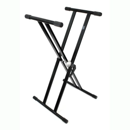 TEMPO KS210 - стойка под клавиши с защелкой, двойная рама