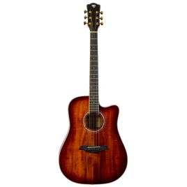 Акустическая гитара ROCKDALE Aurora D7 C Koa ASB