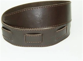 FIDEL FL111071LP тёмно-коричневая нитка - Ремень для гитары