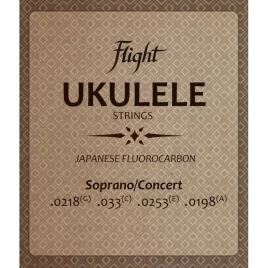Струны для укулеле FLIGHT FUSSC-100 сопрано и концерто
