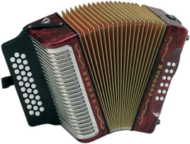 HOHNER Corona III BbEbAb red - Аккордеон диатонический