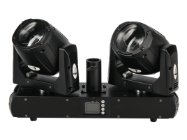 BR-74B-2 Вращающаяся голова Beam, сдвоенная, LED, 2х75Вт, LFocus